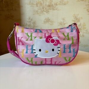 Y2k Hello Kitty Sanrio pink multicolor shoulder bag purse